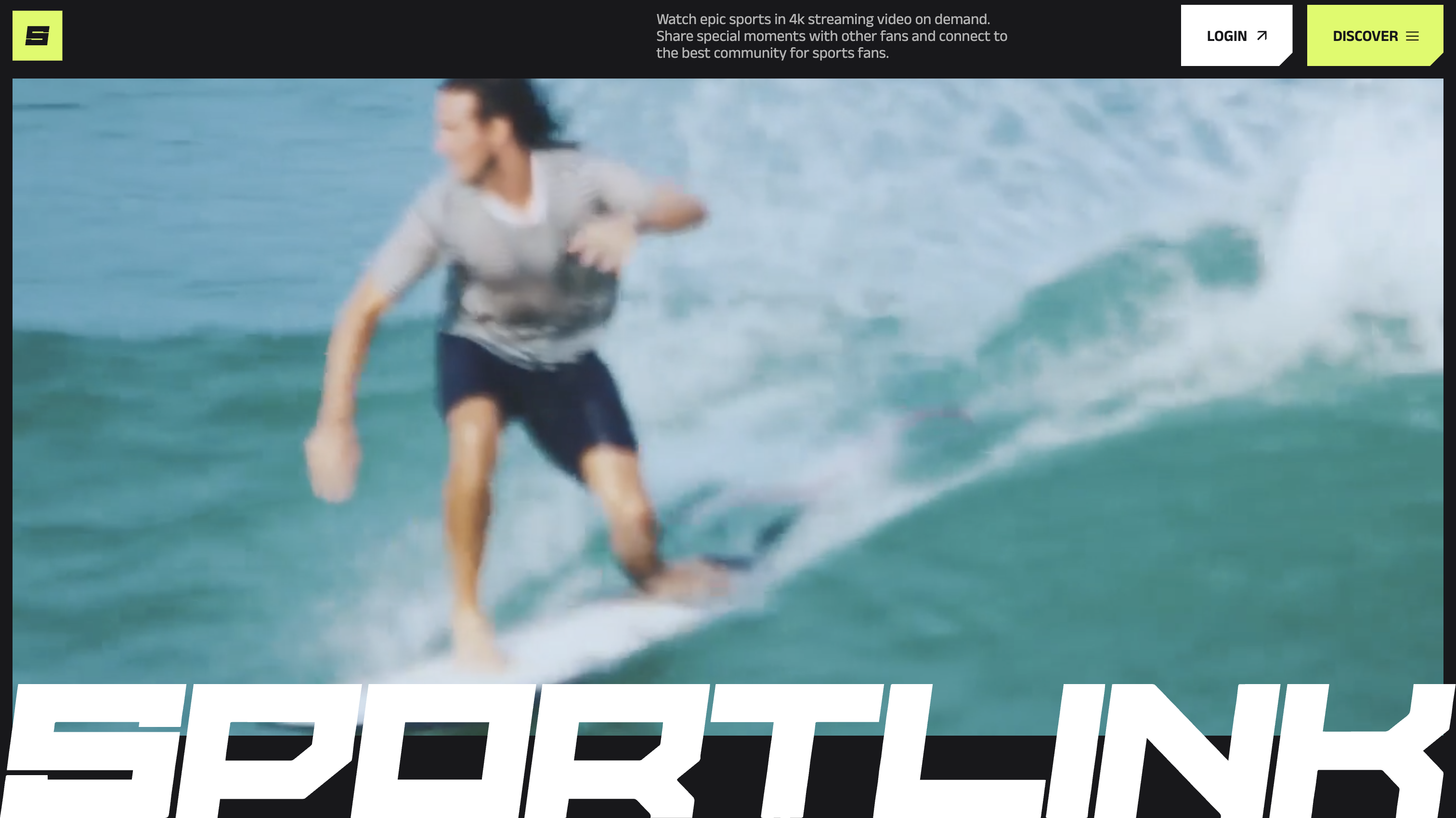 Sportlink Events - Professional web design project by Webloft Studio showcasing events website development and custom design solutions