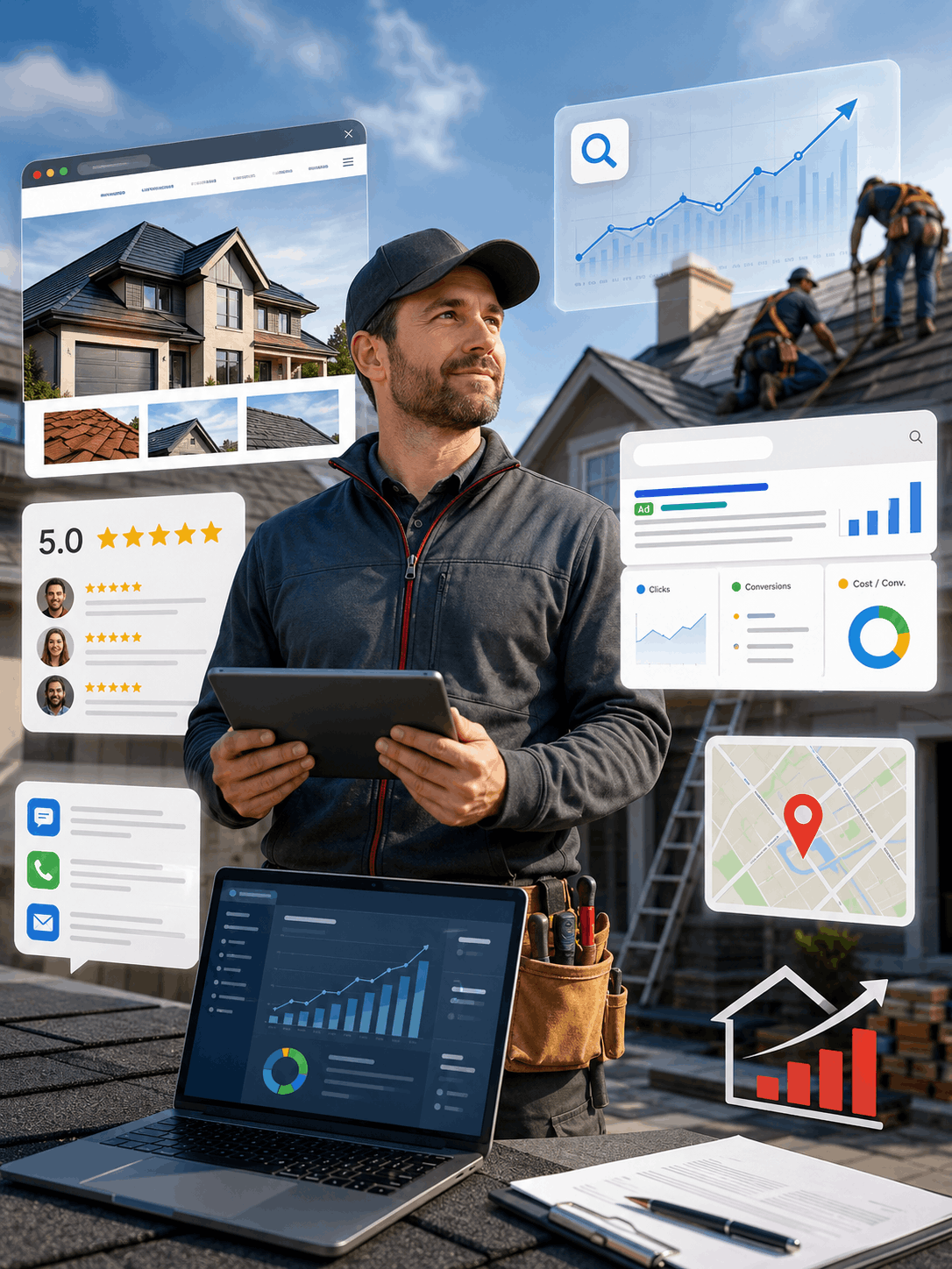 How to Grow Your Roofing Company Online: A Practical Guide for Getting More Local Leads